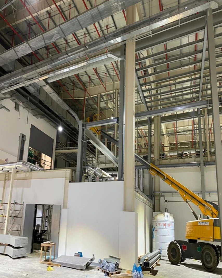 Industrial Equipment Installation